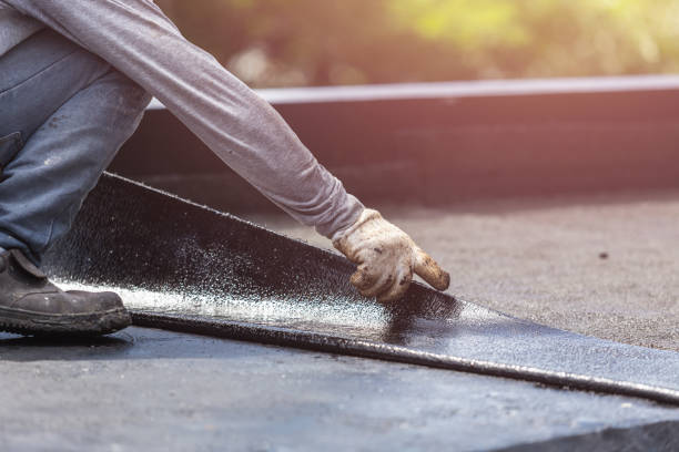 Professional Crawl Space Encapsulation technician working in West Jefferson, OH